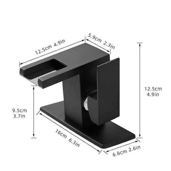 Truxo Build Luxury LED Basin Faucet Single Hole Deck Mount